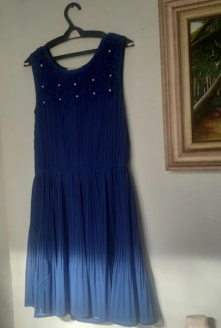 Vestido M&D azul  - Foto 5