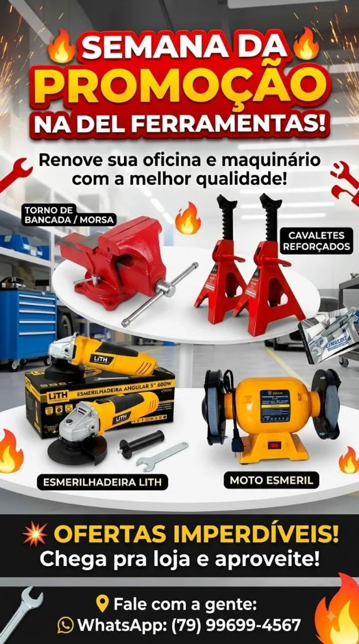 Ferramentas Promoção 