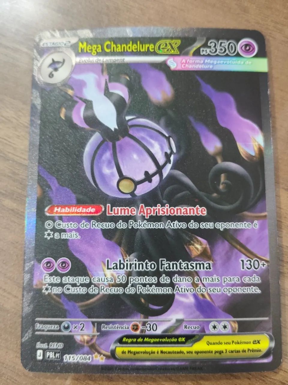 Carta pokémon mega Chandelure ex - Foto 3
