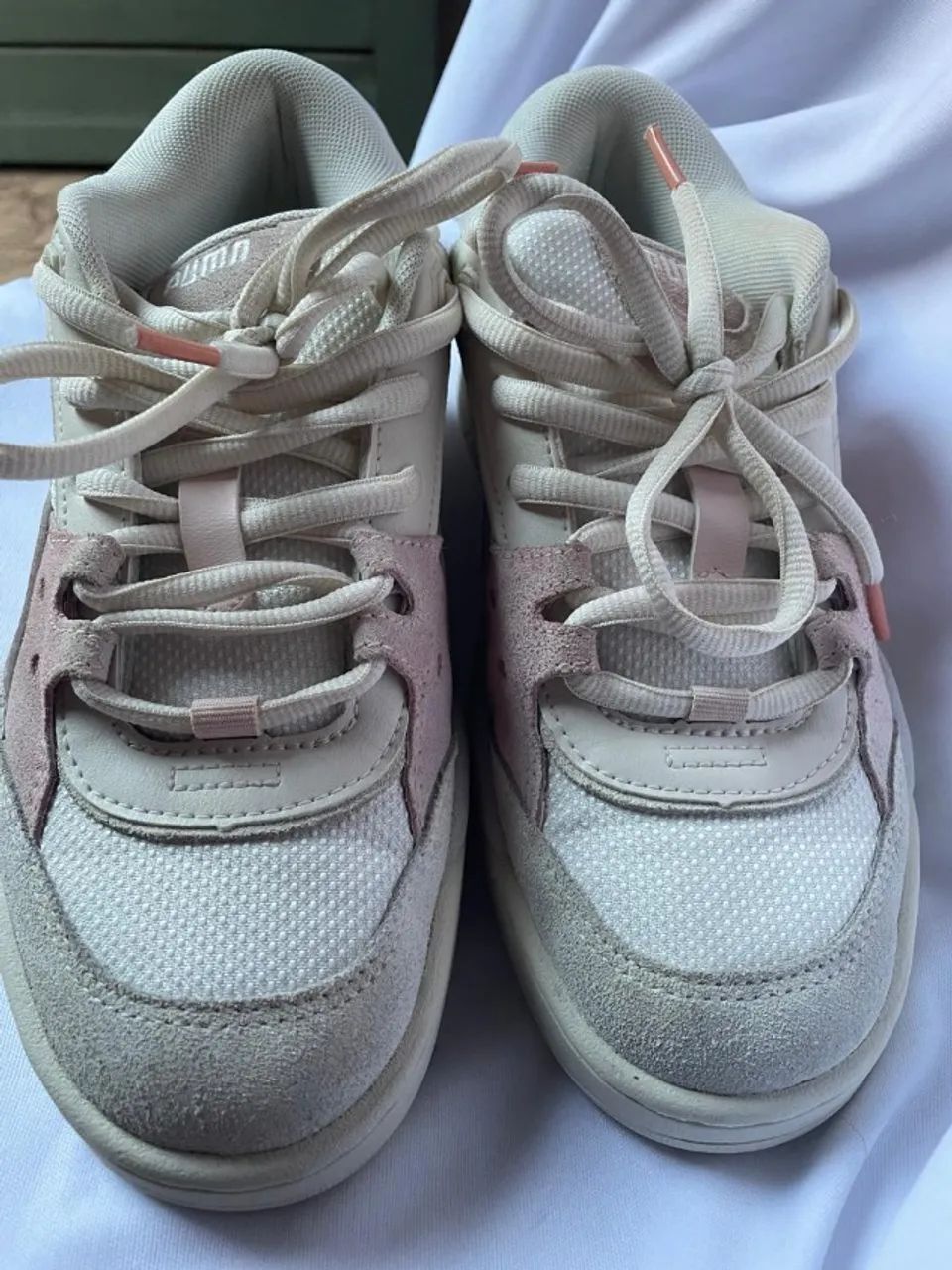 TÊNIS PUMA 180 ROSA E BRANCO NOVO - Foto 2