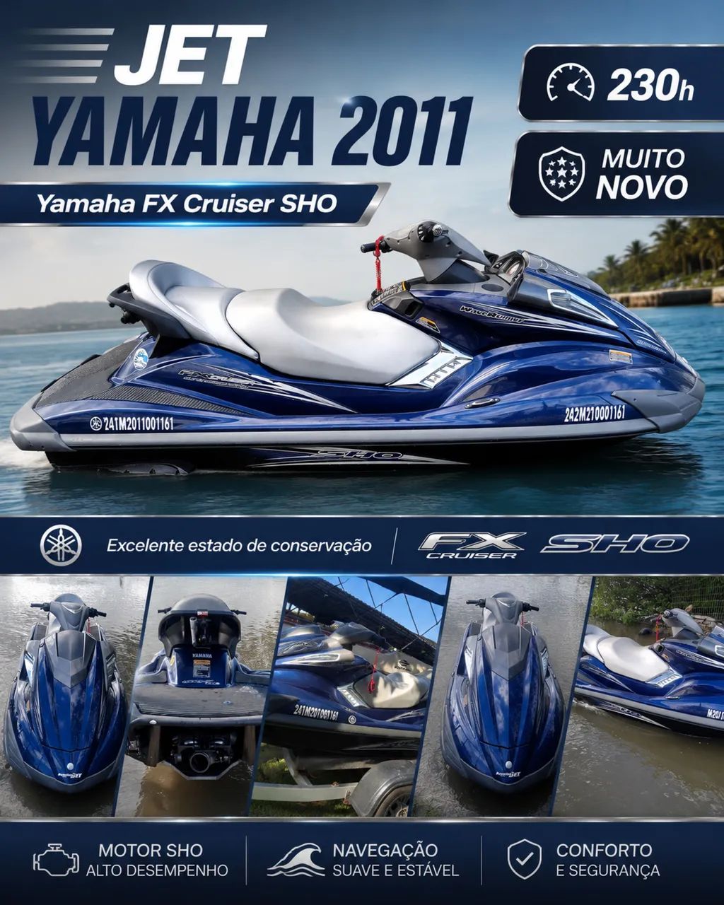 Vendo/Troco Jet Yamaha 2011