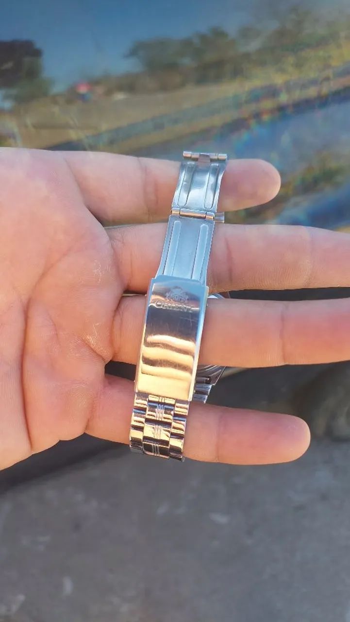 Orient 3 estrelas automatic, números arábicos  - Foto 3