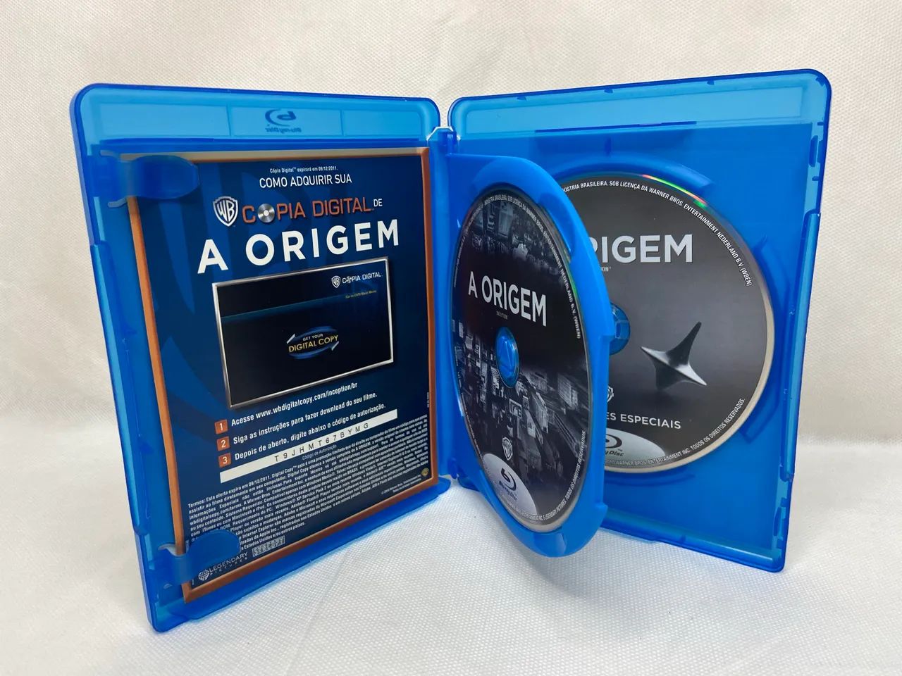 Blu-ray Filme A Origem Edição Especial 2 Discos com Leonardo DiCaprio bluray - Foto 5