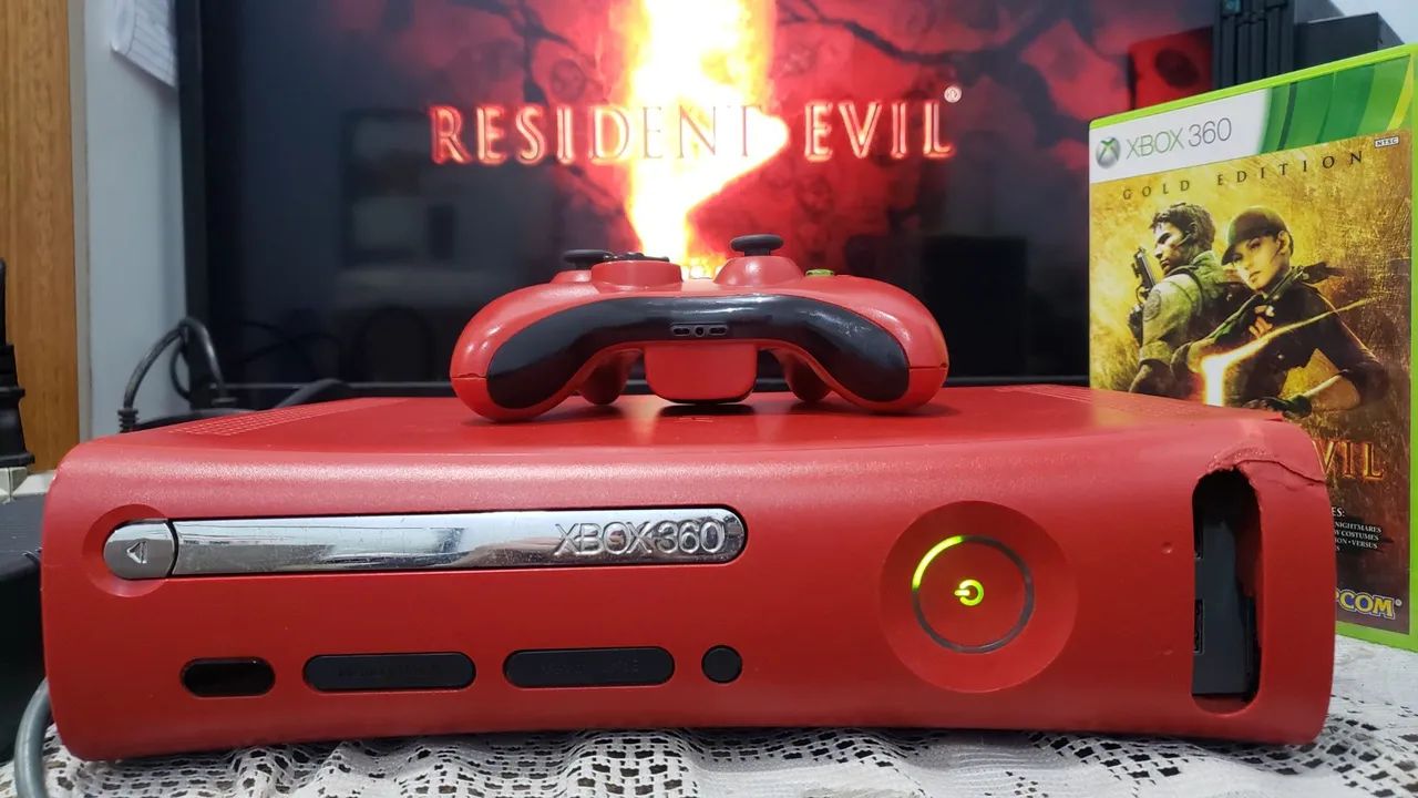 Xbox 360 Elite Fat Resident Evil 5  - Foto 2