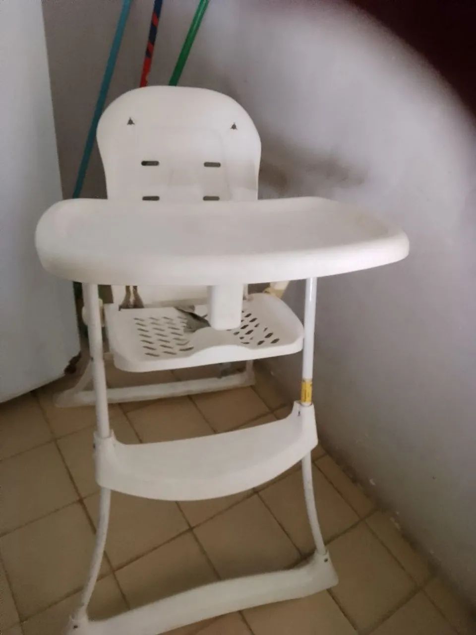 Cadeira de alimentação na foto