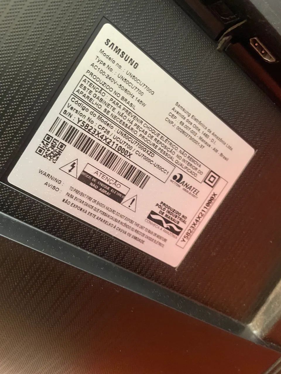 Vendo Smart TV Samsung 50 polegadas - Foto 4