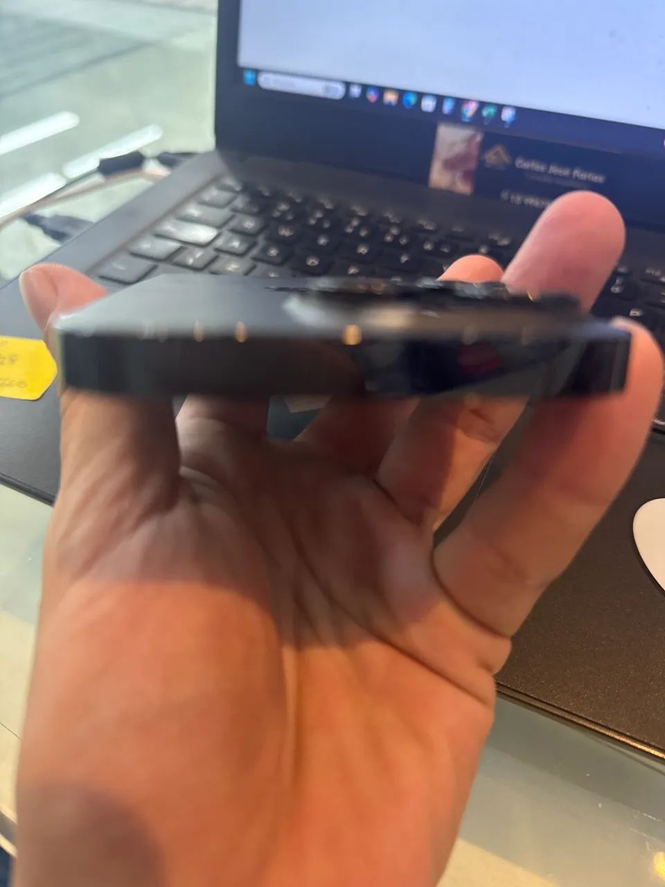 Iphone 14 pro 256 semi Bateria 76 % todo original  - Foto 4