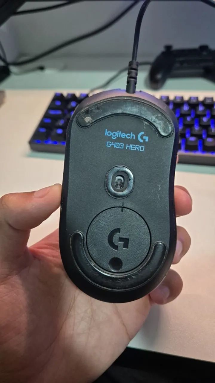 Mouse Gamer Logitech G403 HERO com RGB LIGHTSYNC - Foto 5