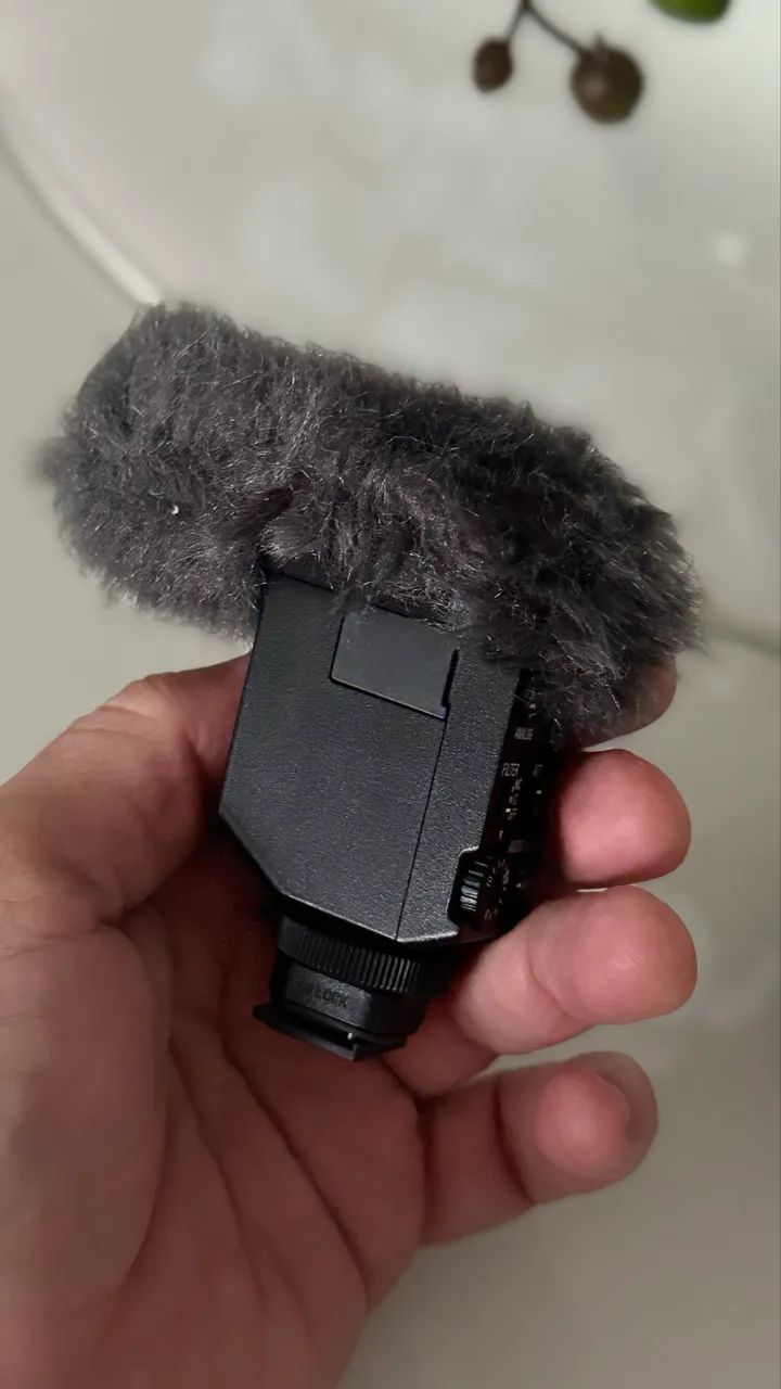 Microfone Sony ECB B1M em estado de novo! - Foto 3