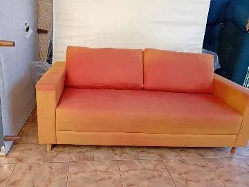 Sofá Tok estok tecido linho  - Foto 5