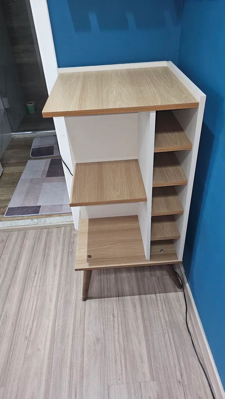 Movel adega de canto com suporte suspenso - Foto 2