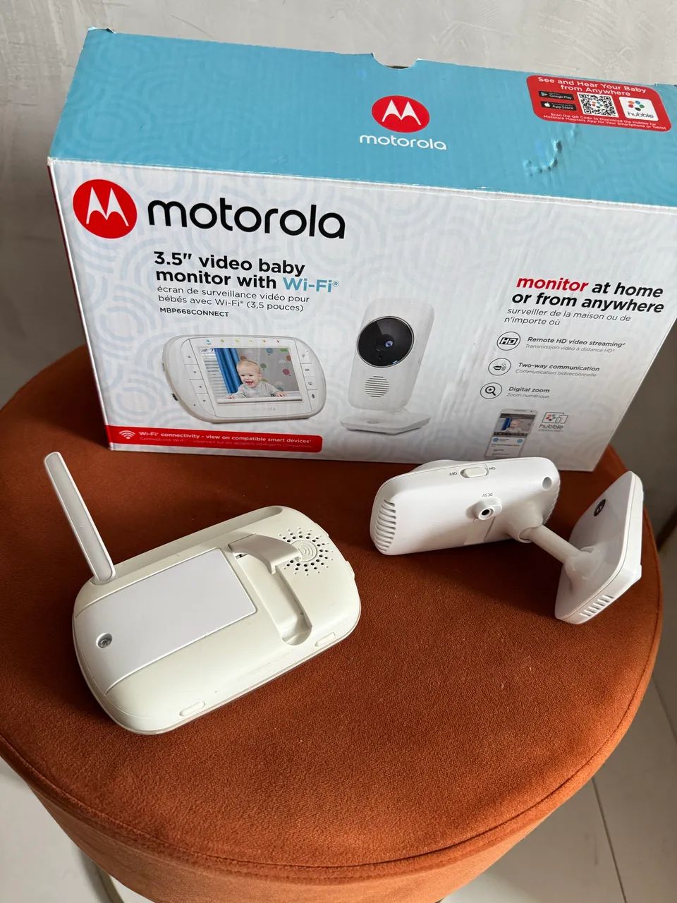 Babá eletrônica motorola Mbp 668 - Foto 4