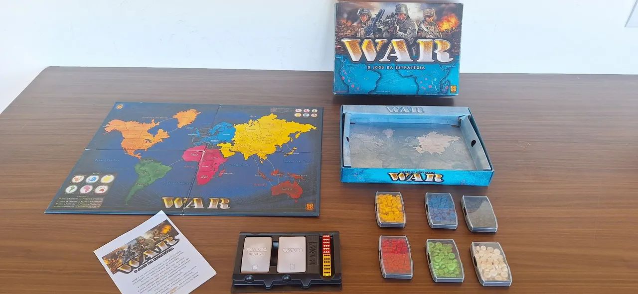 Jogo tabuleiro war + detetive - Foto 5