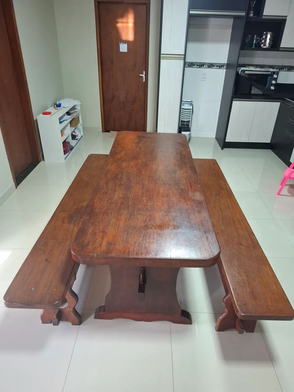 Mesa De Madeira. Angelim Pedra. - Foto 2