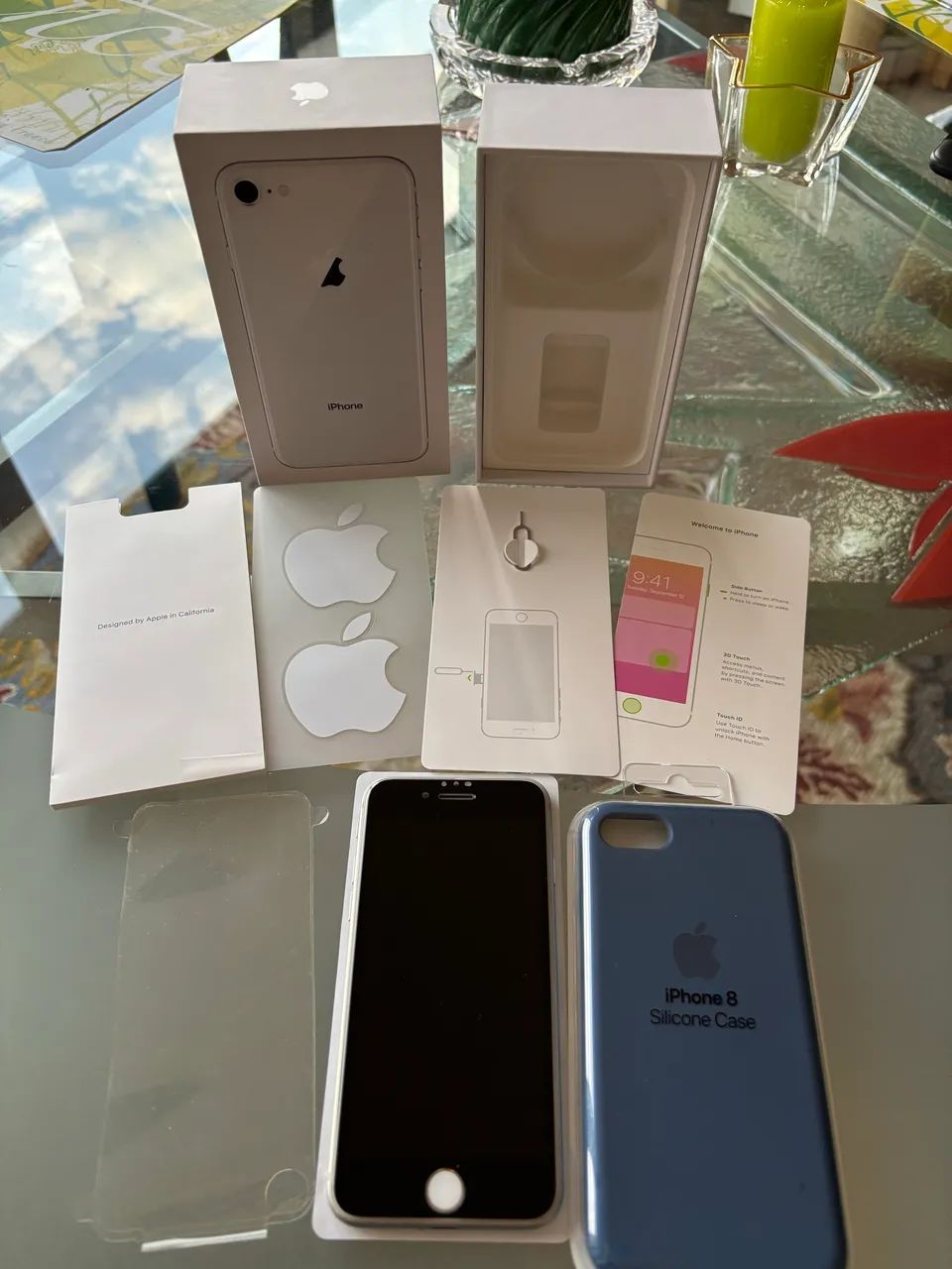 Apple iPhone8 256gb Único Dono! Intacto! = Novo! - Celulares e