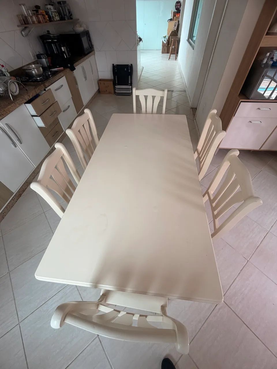 Mesa madeira maciça  - Foto 4