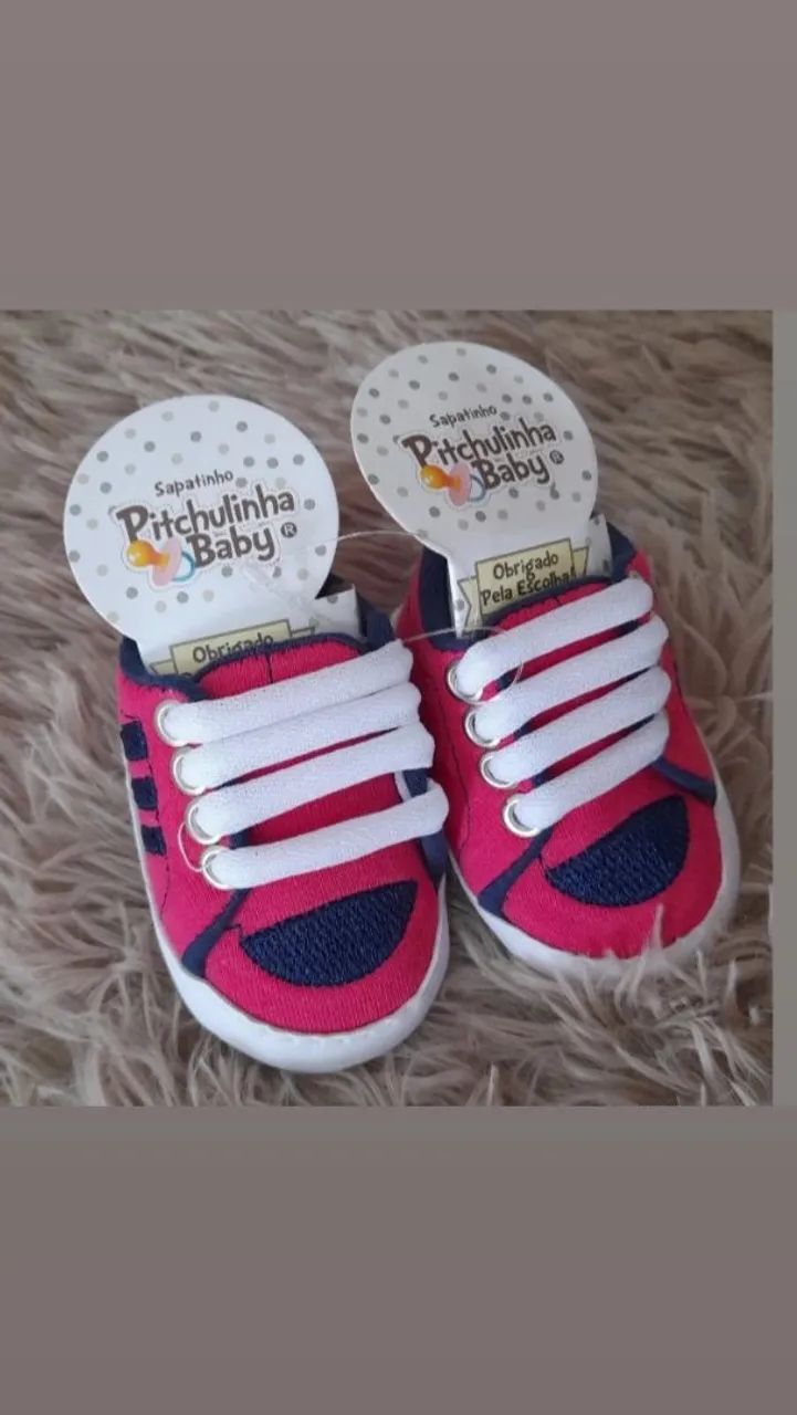 Sapatinhos de bebê RN