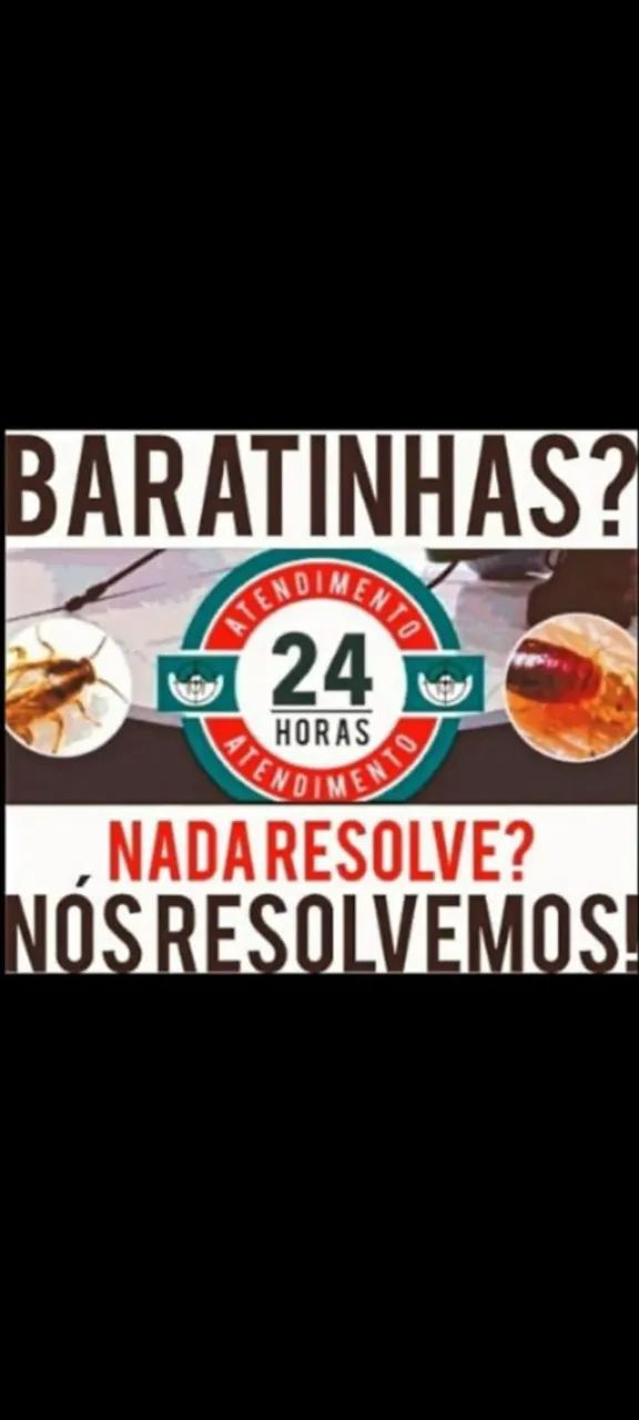 Dedetização para baratinhas 