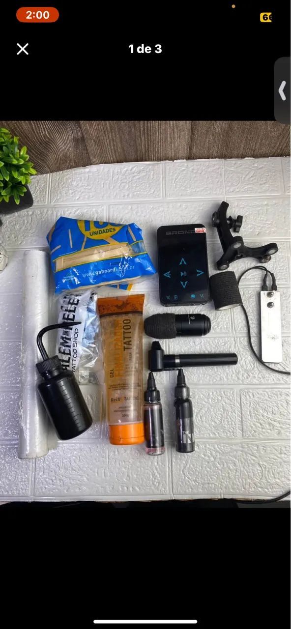 Kit pra tatuagem comoleto - Foto 2