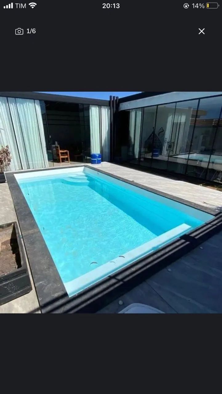 Piscina com instalação inclusa 5 mts 