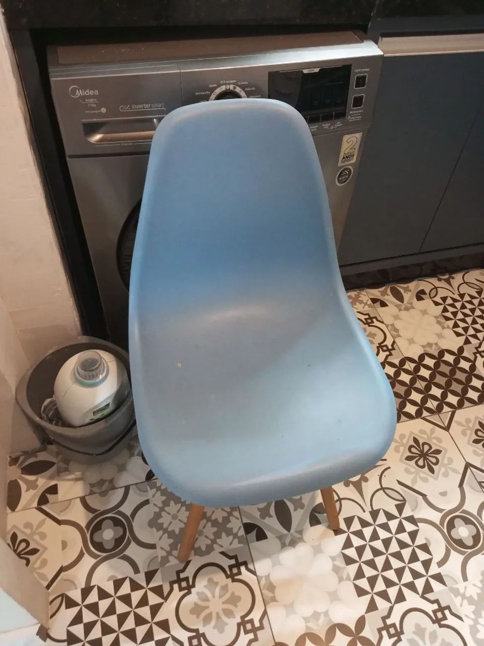 Cadeira azul
