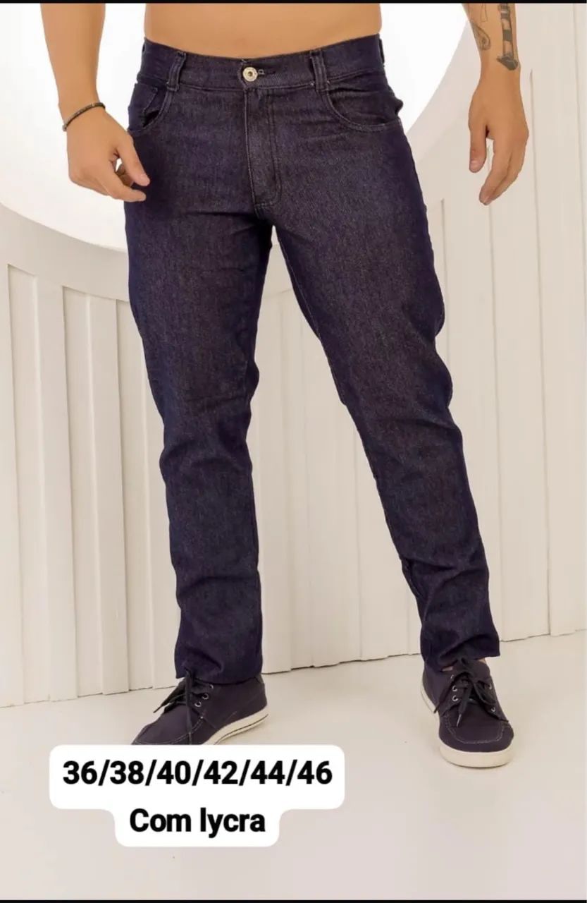 Calça com lycra preta
