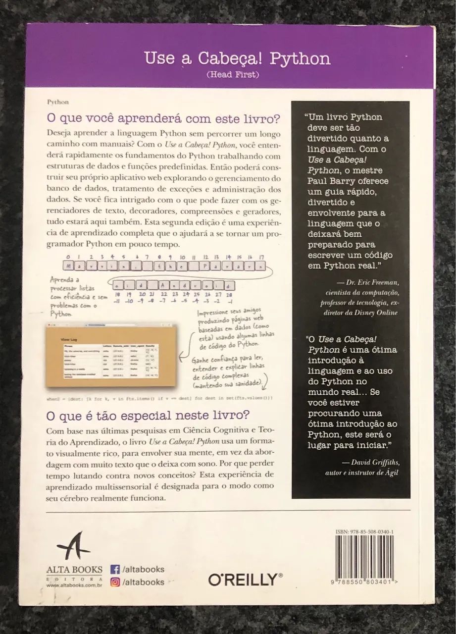 Livro Python Use a Cabeça em Ótimo estado - Foto 2