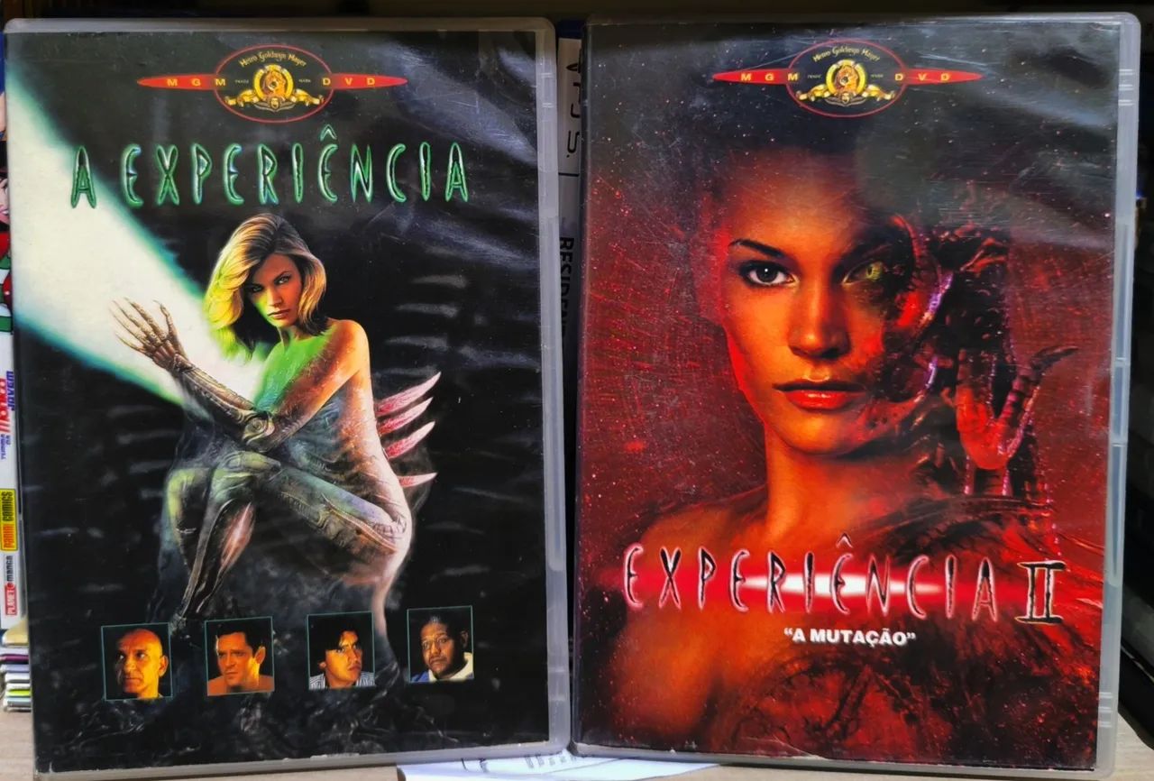 Dvd A Experiência 1 e 2