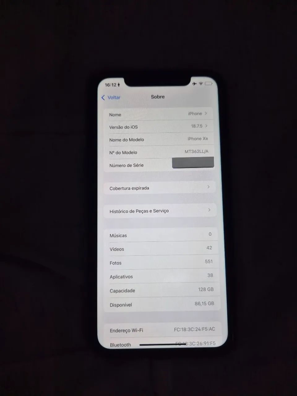 Iphone XR 128GB