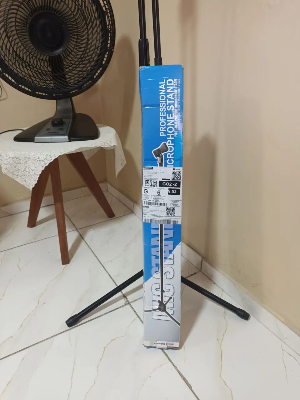 VENDO PEDESTAL DE MICROFONE - Foto 5