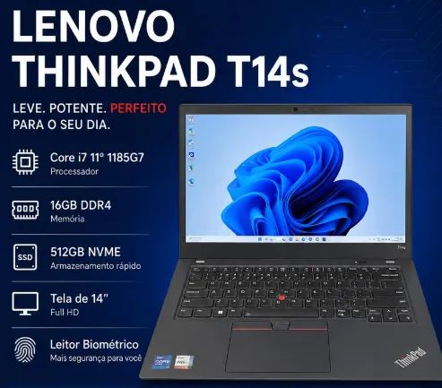 Notebook Lenovo T14s - Foto 3