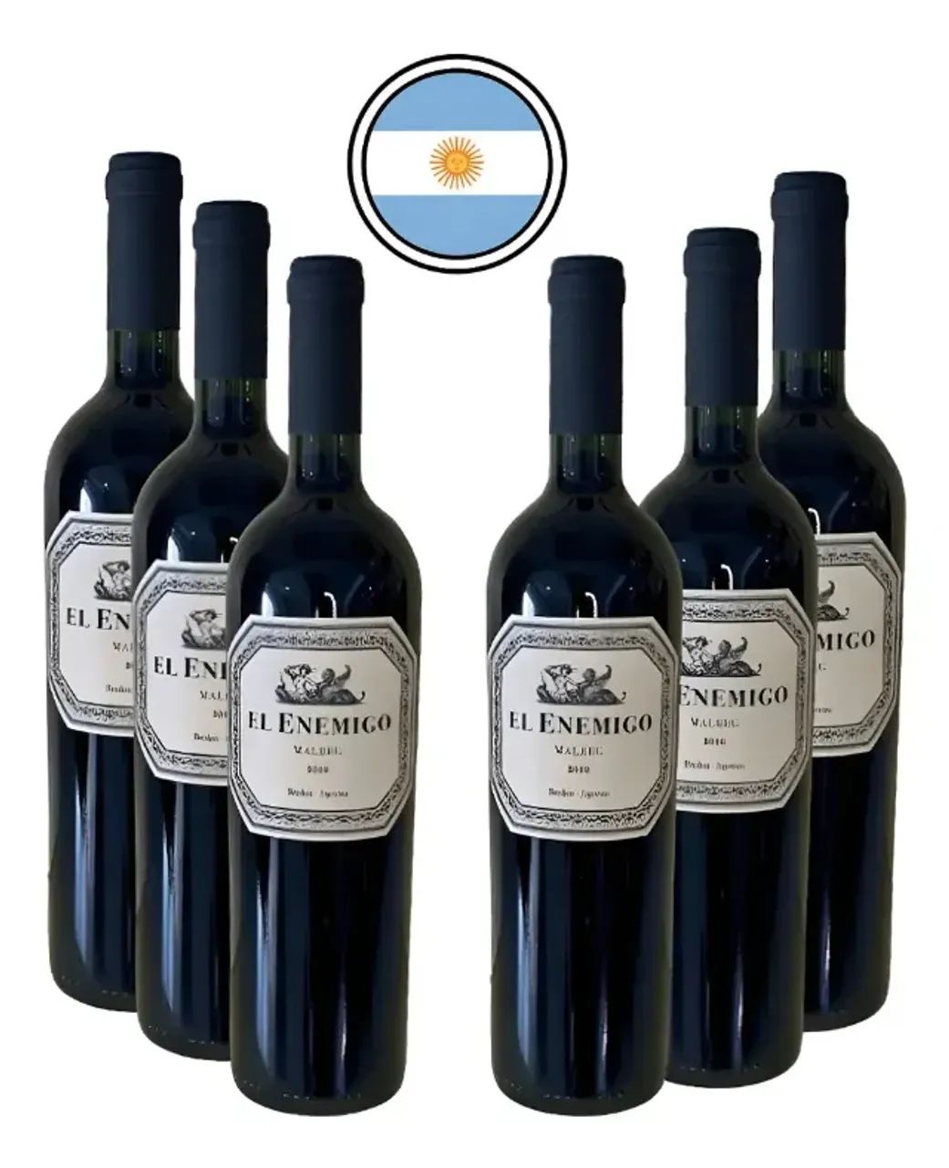 Vinho El Enemigo Malbec - Cx c/ 6 unid 