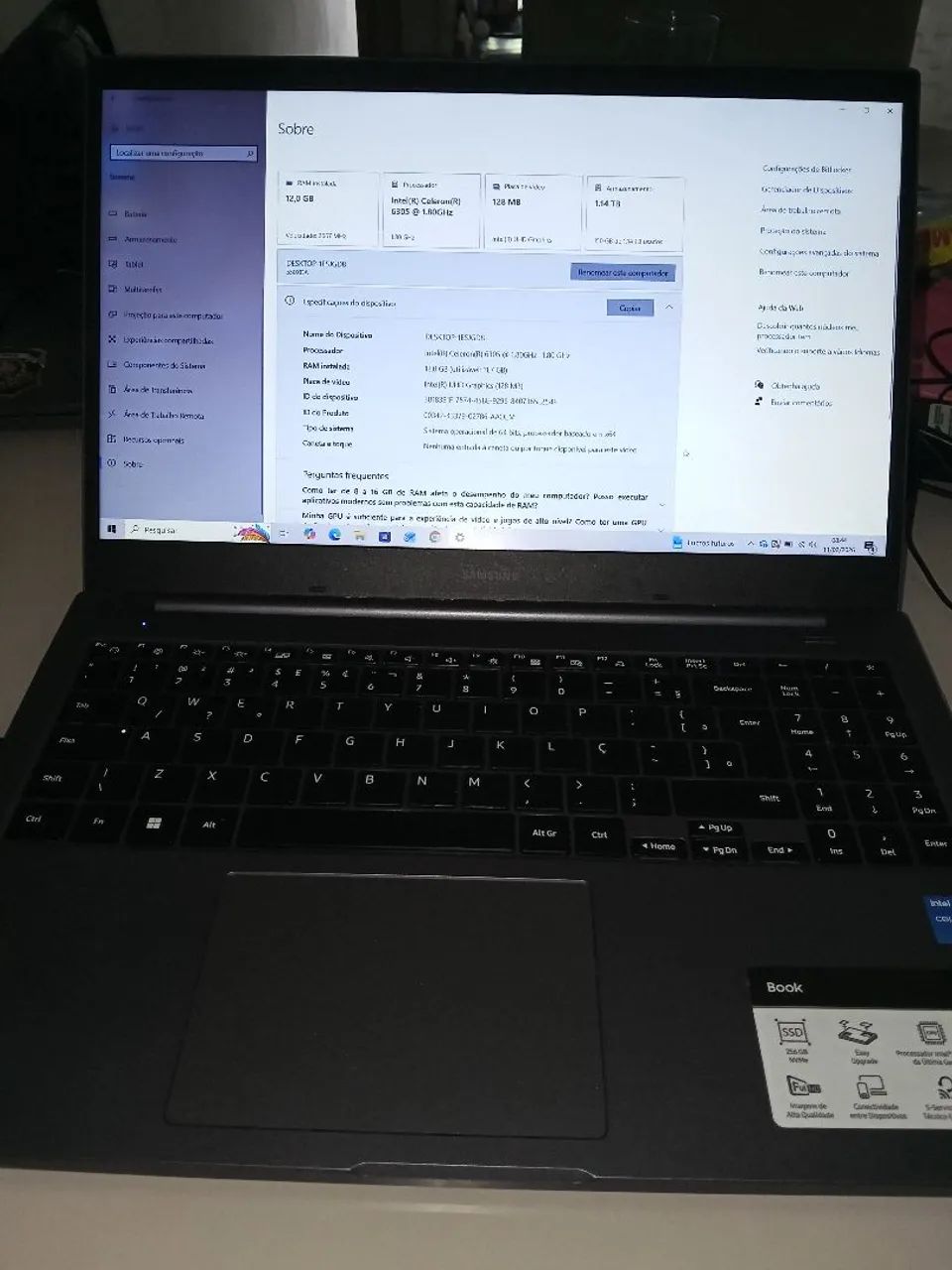 Notebook Samsung  - Foto 5