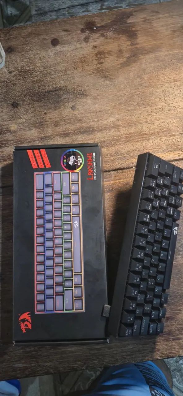 Vendo teclado redragon lakshimi 