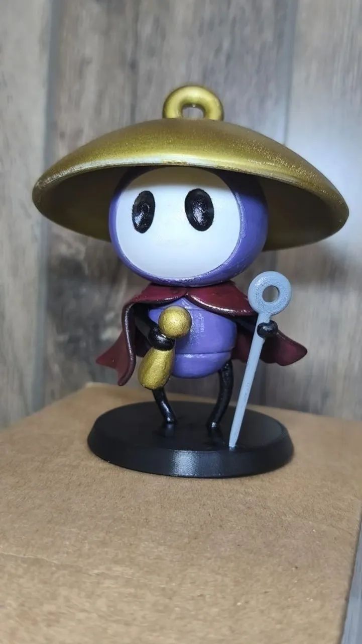 Sherma - Hollow Knight:  Novo de 12 cm Feito com material PLA e pintado a mão.