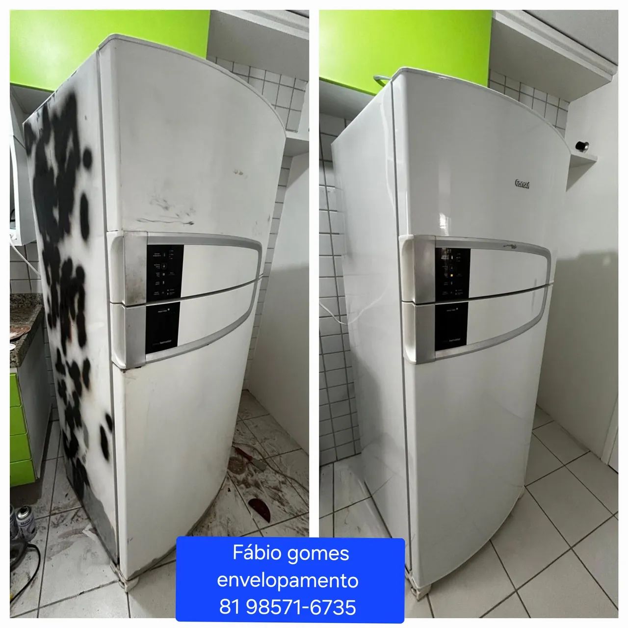 Plotagem de geladeira ( envelopamento ) - Foto 5