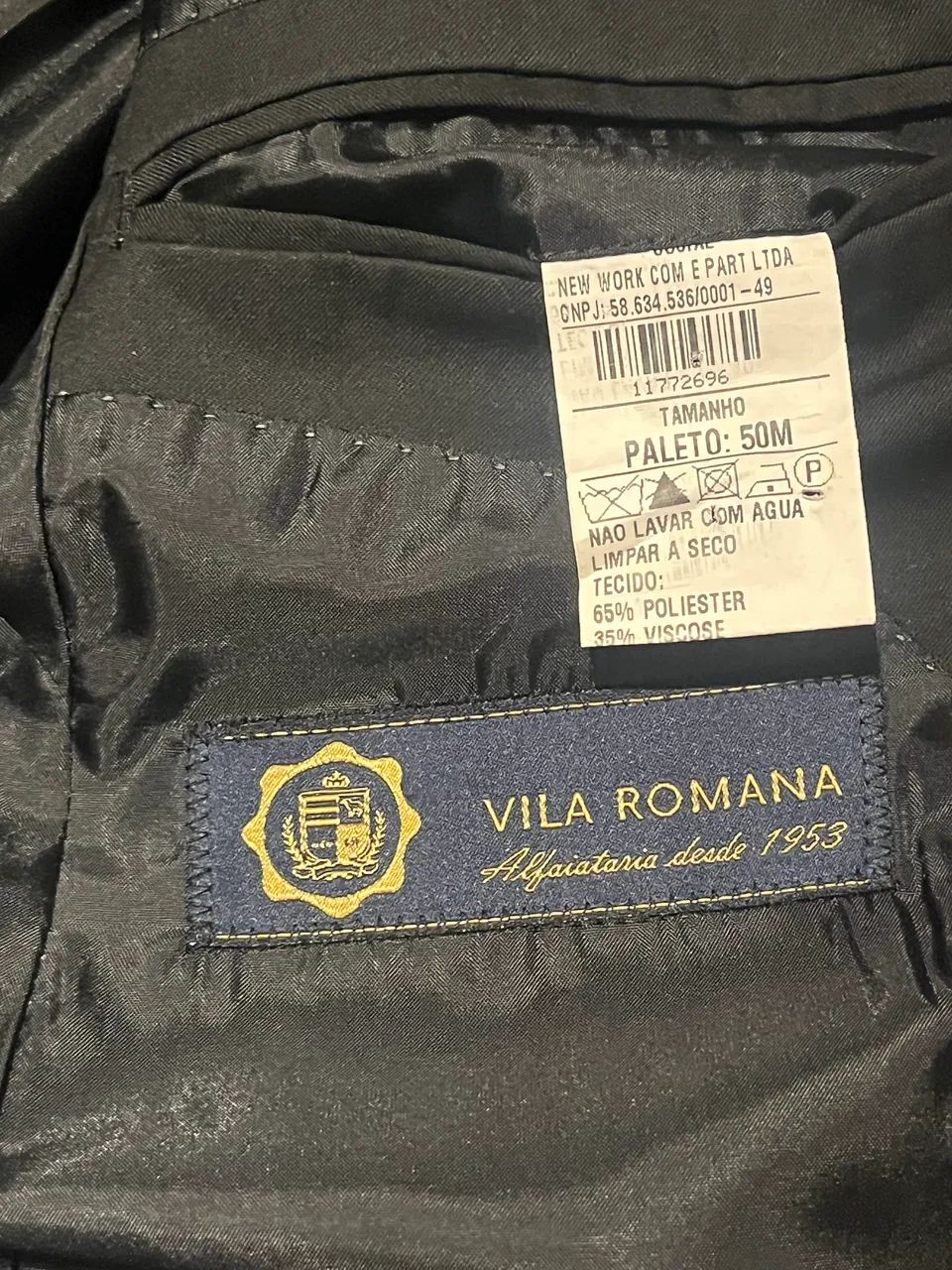 Blazer preto - VILA ROMANA