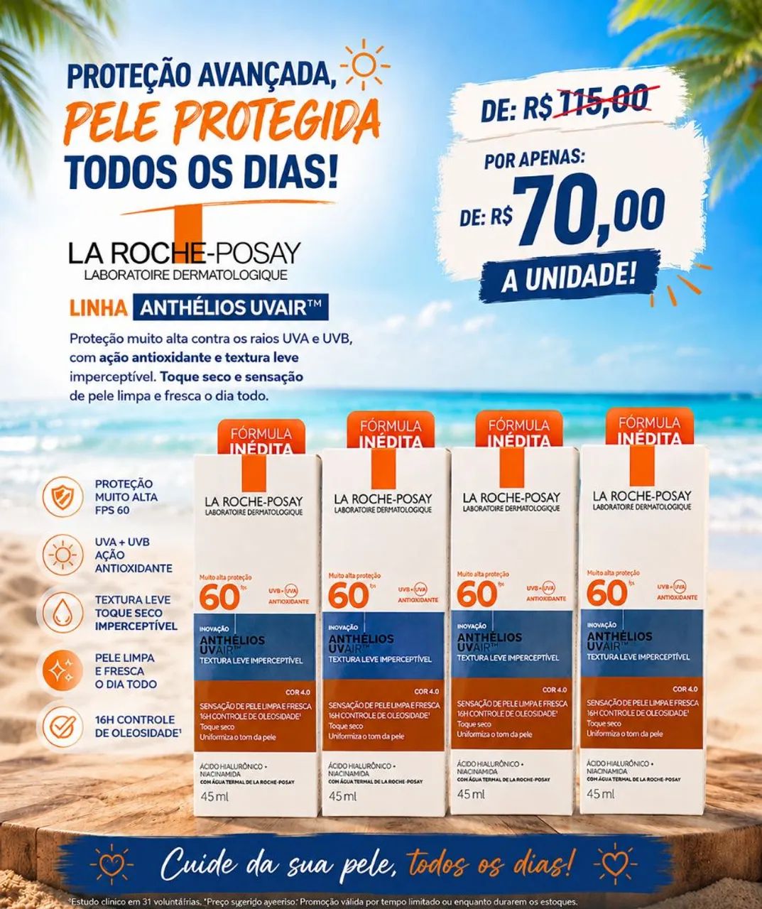 Protetor solar La roche - posay