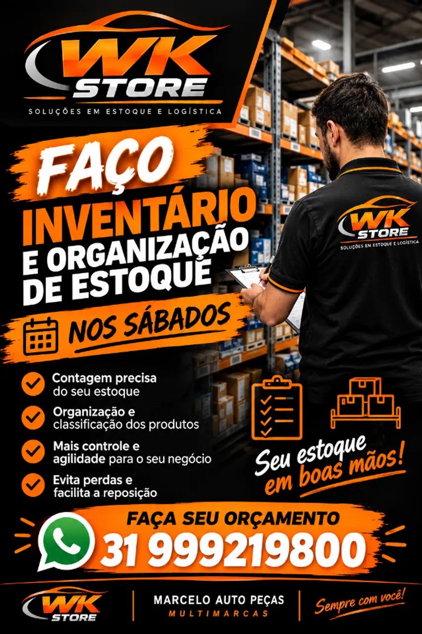  INVENTÁRIO E ORGANIZAÇÃO DE ESTOQUE