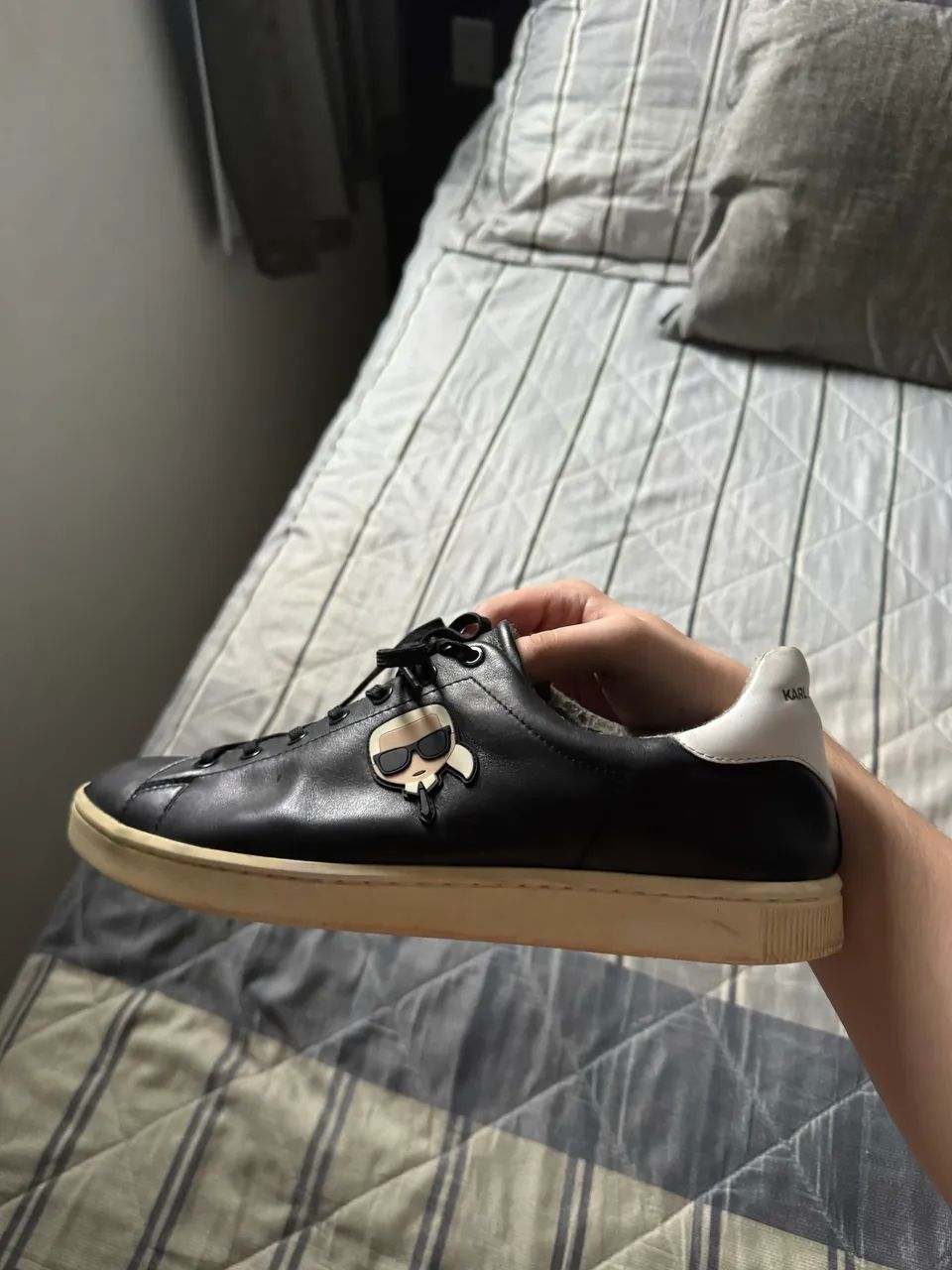 Tênis Karl Lagerfeld Preto (Original)