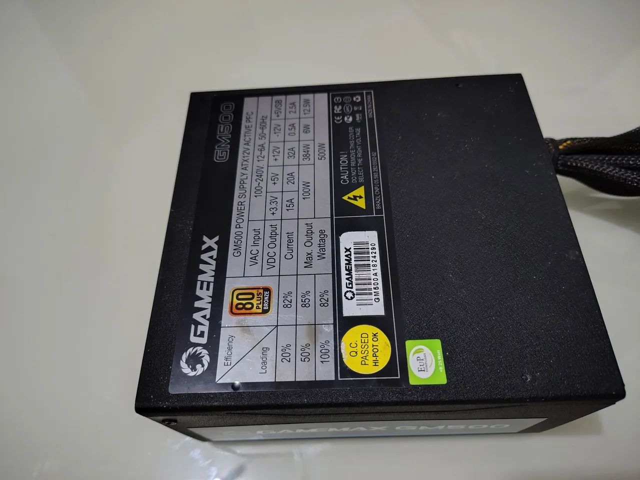 Fonte gamemax 500watts - Foto 2