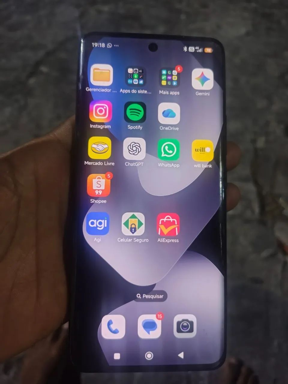 Vendo rediminote 15 4g  256gb 8 de RAM 