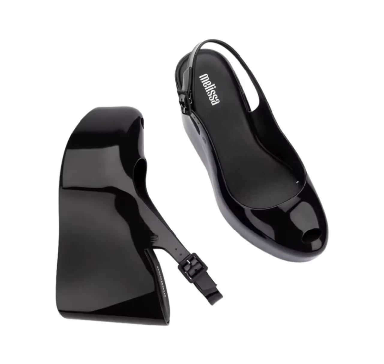 Melissa Groovy Wedge Preta NOVA N° 37 - Foto 3