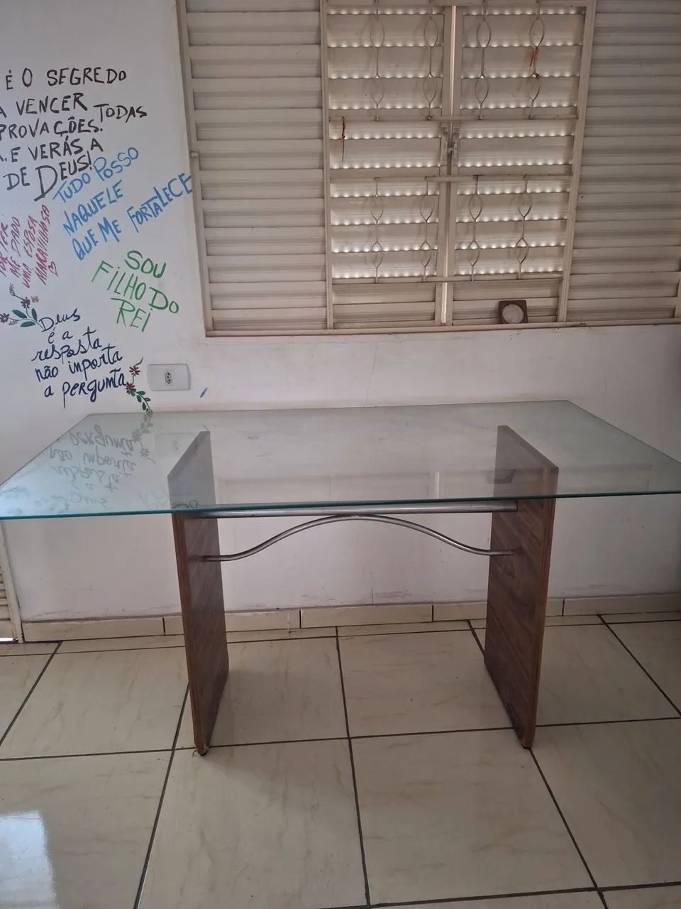 Mesa de vidro 80 X 1,50 - Foto 3