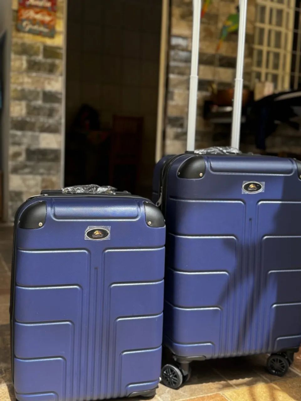 Kit Duas Mala de Viagem Novas