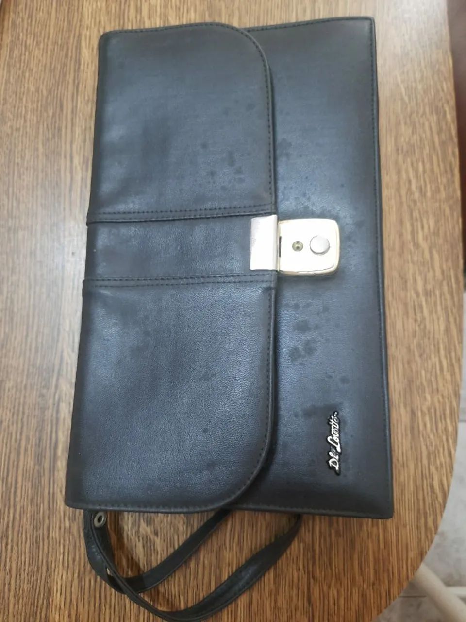 Bolsa Masculina de Couro - Foto 4