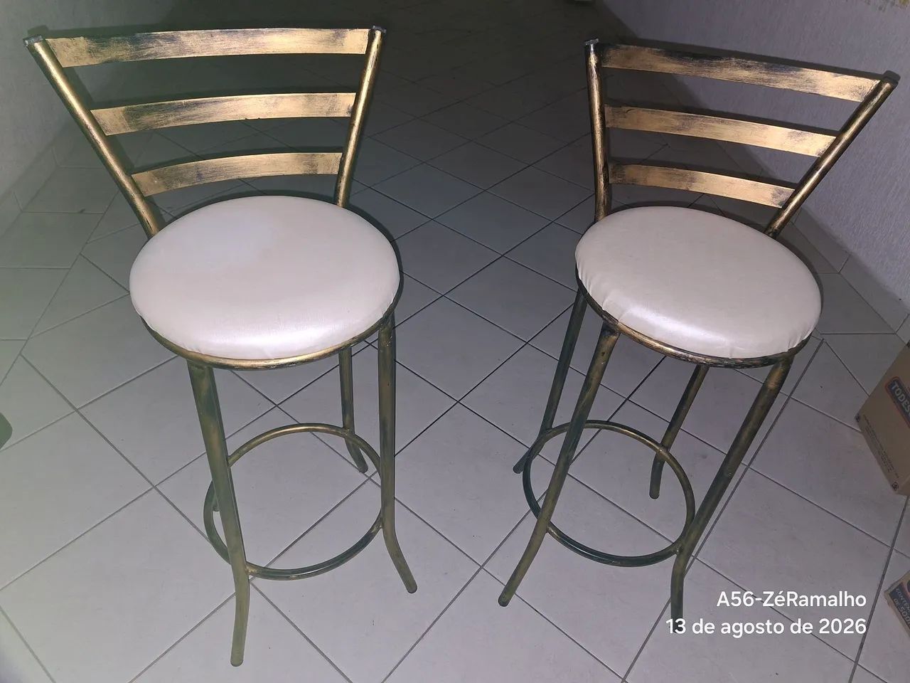 Cadeiras altas de bar - Foto 2