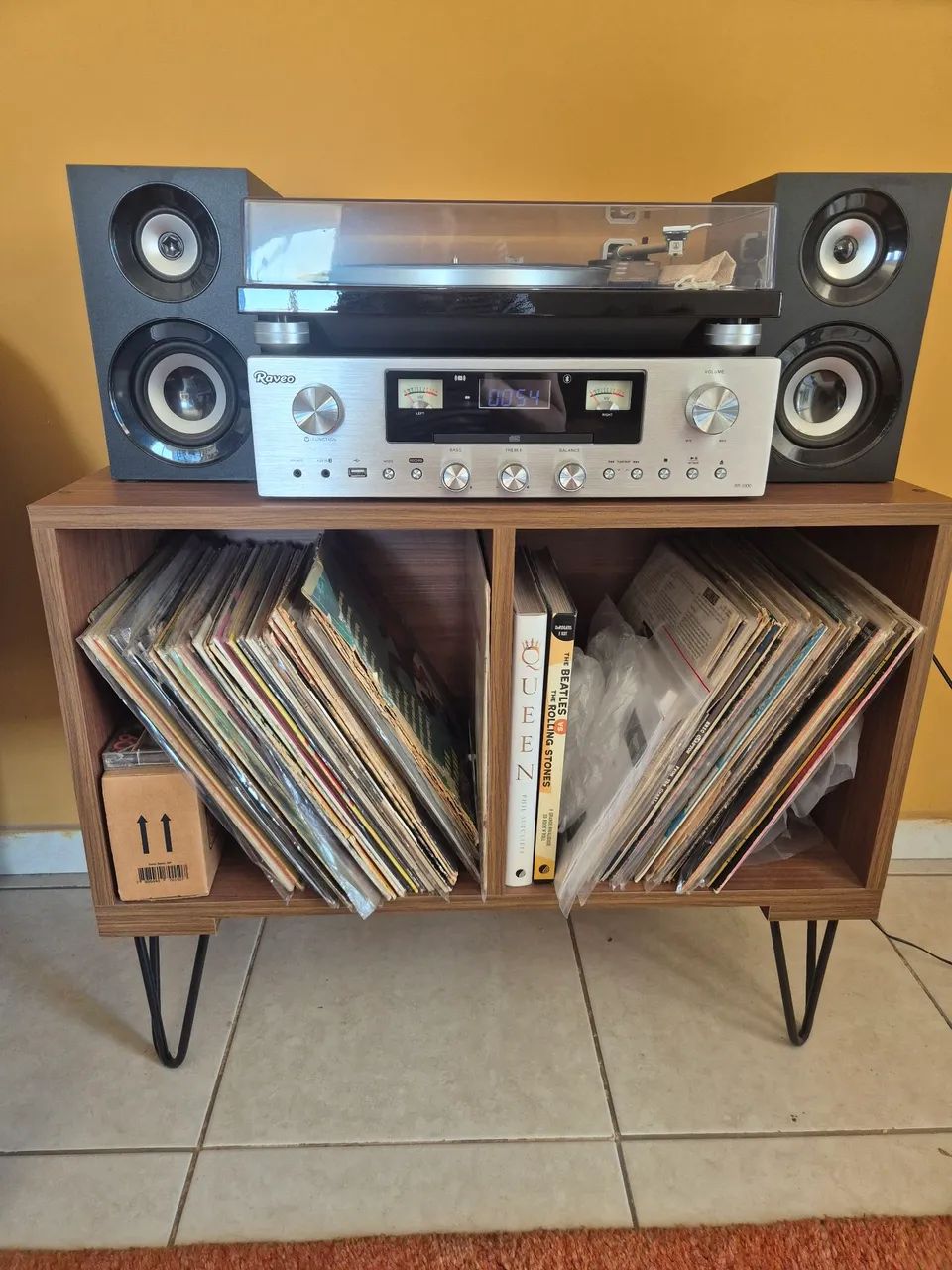 Movel para vinil e Som 