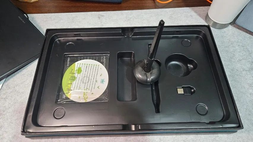 Mesa Digitalizadora Huion Inspiroy Dial Q620M ? grande, wireless e com dial - Foto 2
