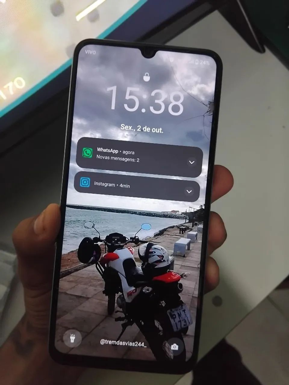 Note 60, 128gb 5 mês de uso - Foto 2